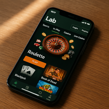 Lab Casino - Mobilus Patogumas - Mobile Interface